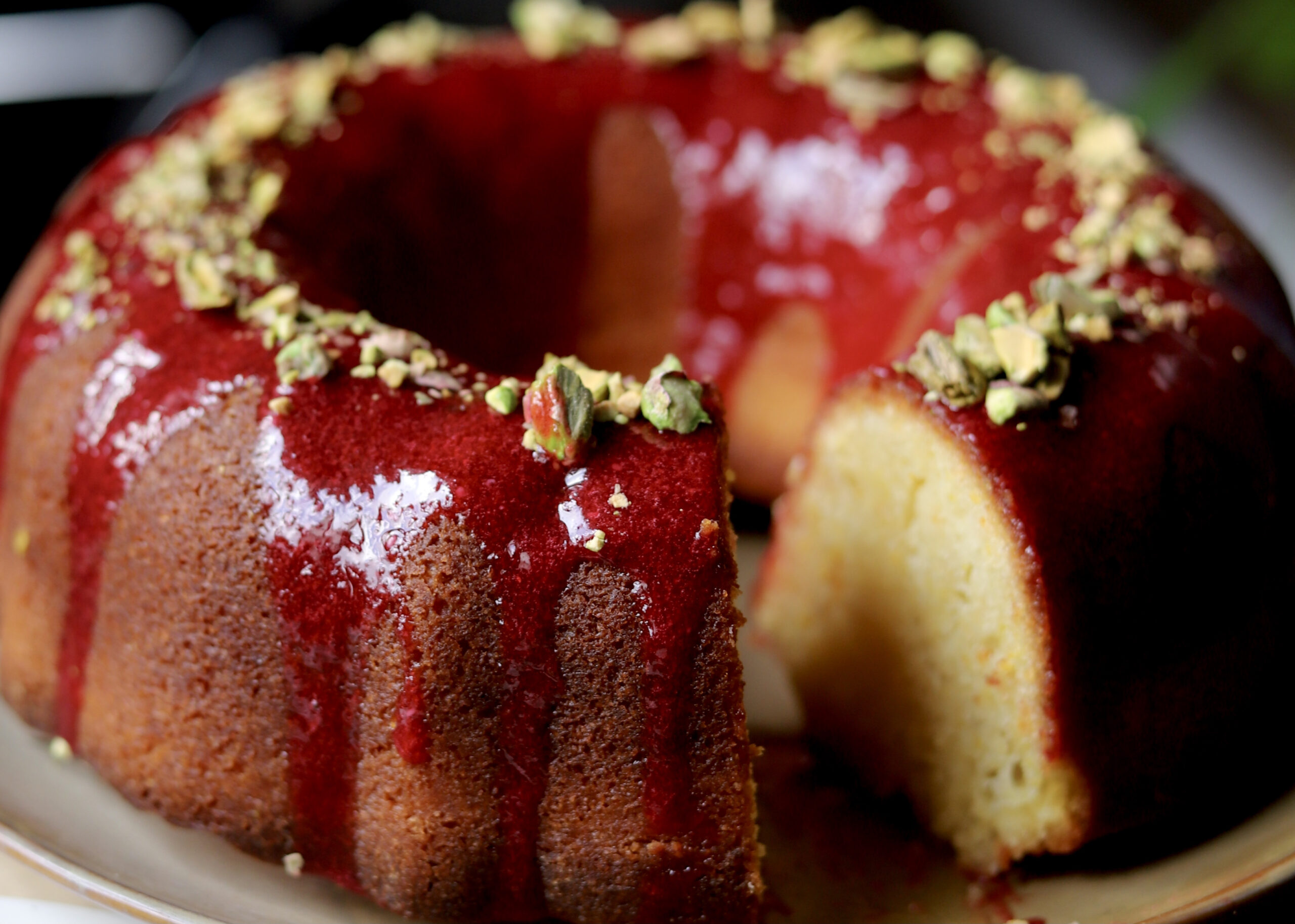 Red Velvet Bundt Cake - Olives + Thyme