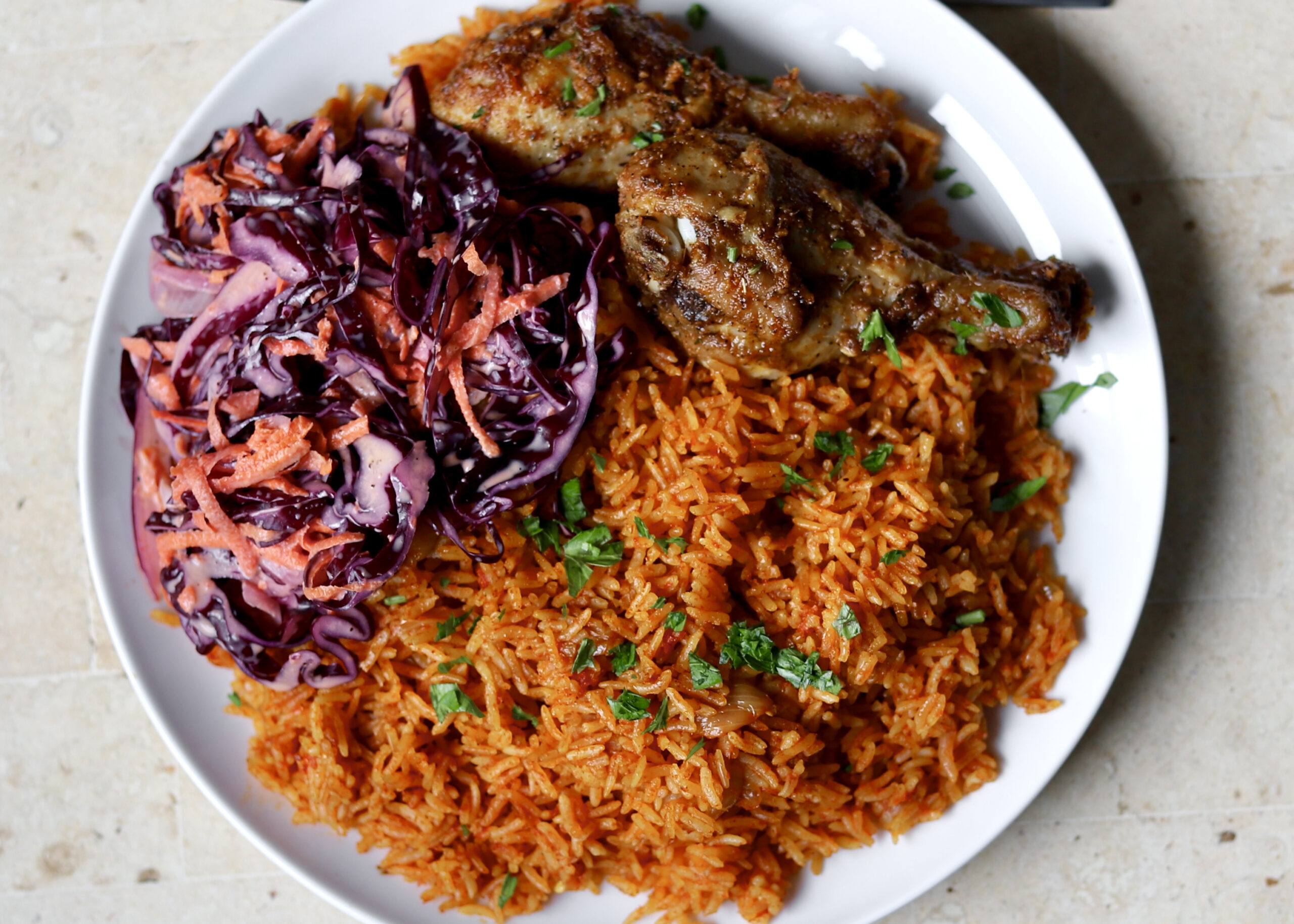 Jollof Rice with Kelewele Recipe - Great British Chefs