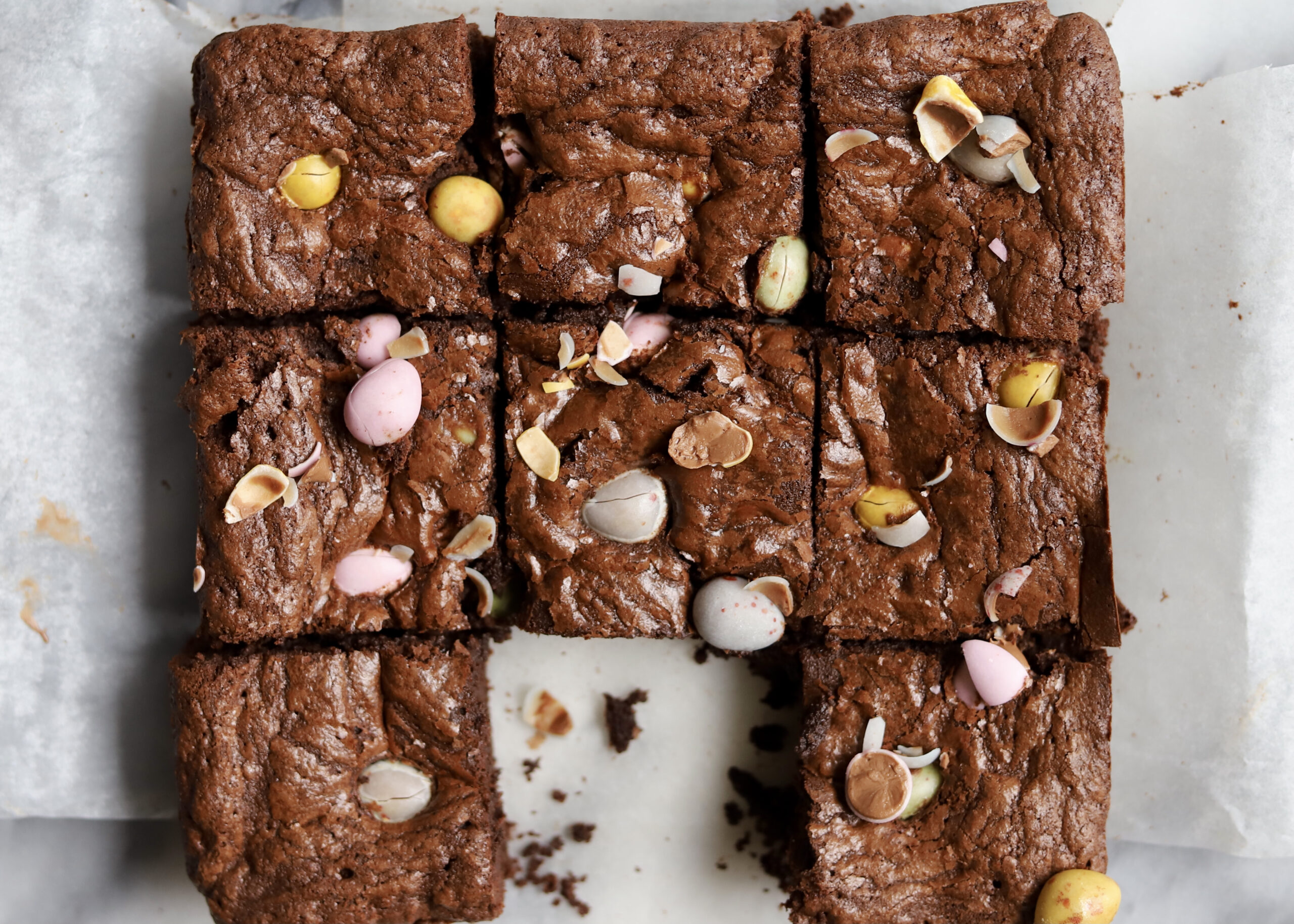 Almond Flour Brownies - Olives + Thyme
